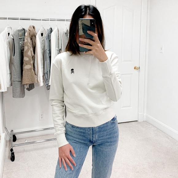 soulcycle Tops - SoulCycle Mattie Crop Region Sweatshirt in Tan